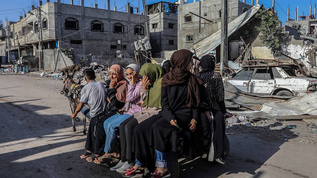 Im Süden des Gazastreifens. Foto: Abed Rahim Khatib/dpa