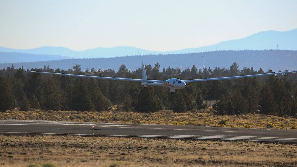 Zehn Meter lang und eine Flügelspannweite von über 25 Metern: Das antriebslose Höhenforschungsflugzeug Perlan II.