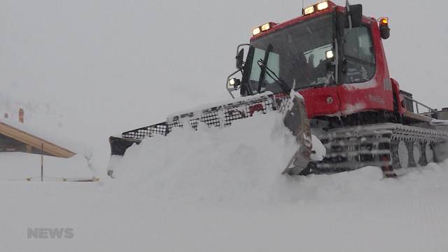 Grosse Lawinengefahr in den Bergen