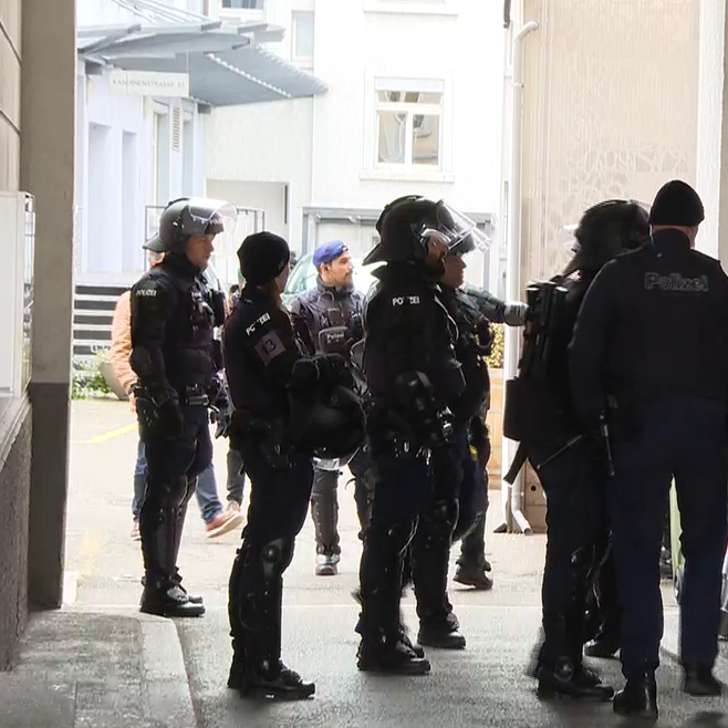 Polizei durchsucht besetztes Gebäude – findet aber keine Person