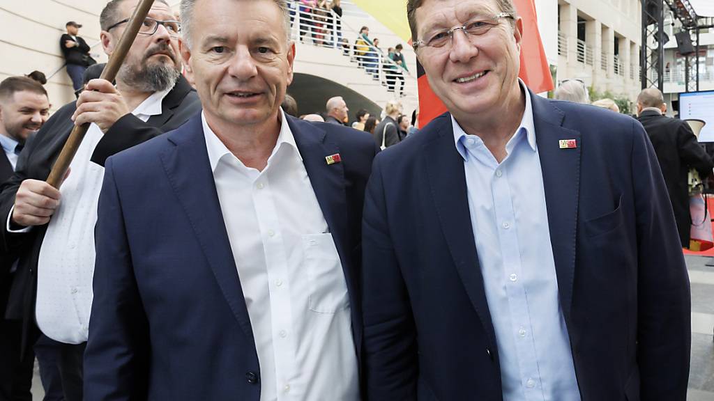 Das MCG (Mouvement Citoyen Genevois) zieht nach einer vierjährigen Pause wieder in den Nationalrat ein: Am Sonntag wurden Roger Golay (links) und Mauro Poggia in den Nationalrat gewählt.