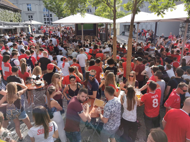 em biergarten