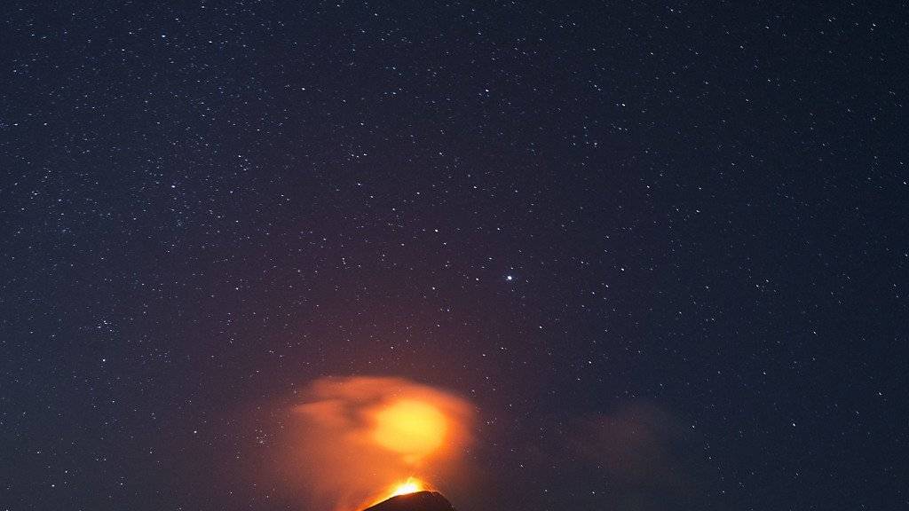 Seit über hundert Jahren wieder aktiv: Vulkan Momotombo in Nicaragua.