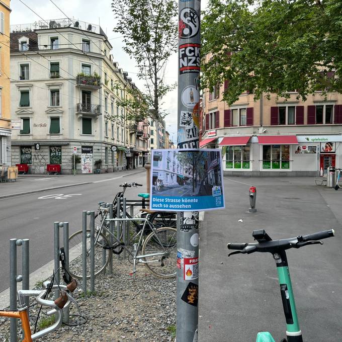 So grün und autofrei könnte es in der Stadt Zürich sein