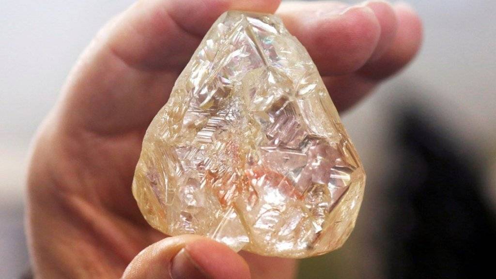 Zählt zu den grössten Edelsteinen der Welt: Der in Sierra Leone gefundene «Friedens-Diamant». (Archivbild)