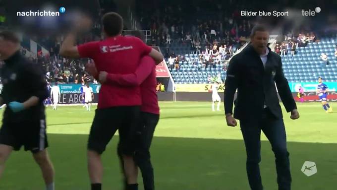 Fc Luzern gegen Lausanne 32. Runde Super League