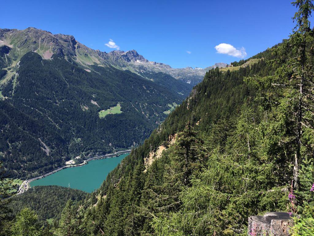 Die Aussicht auf den Le Prese von der Alp San Romerio ist einzigartig. (Bild: Lesereporter/FM1Today)