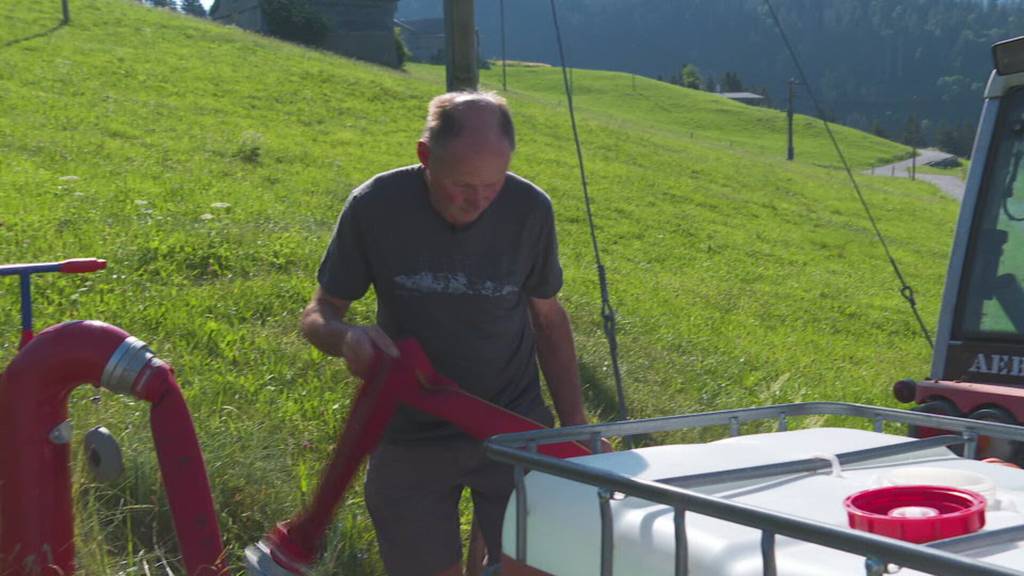 Rekordhitze in den Bergen: Wasserknappheit auf Ostschweizer Alpen