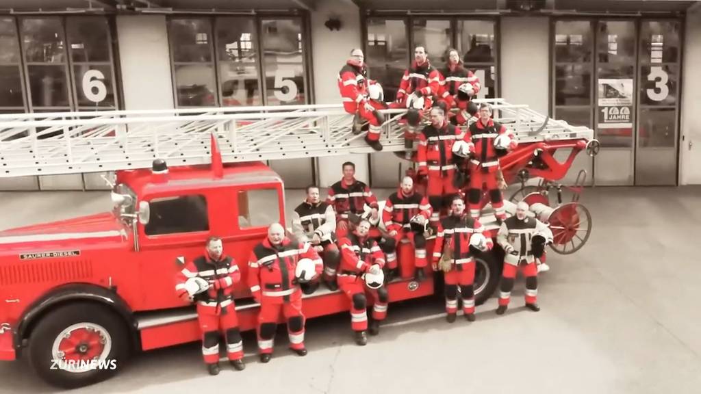 100 Jahre Zürcher Feuerwehr: Brandlöscher feiern mit einem selbstgeschriebenen Song