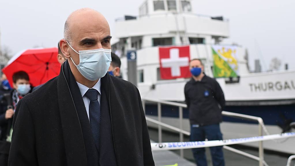 Der Kanton Thurgau startet sein zweites Impfzentrum auf einem Bodenseeschiff. Es wird am Dienstagmittag bei einem Besuch von Bundesrat Alain Berset eröffnet.