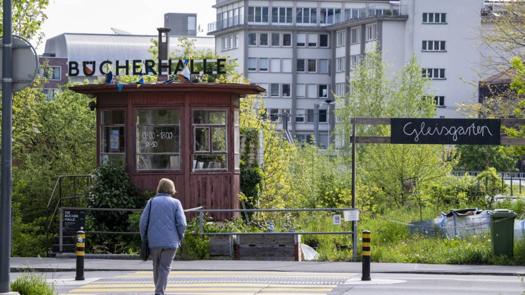 Im Steghof endet heute das Freigleis. Die Veloroute soll dank einer Brücke über das Gleisfeld verlängert werden. (Archivaufnahme)