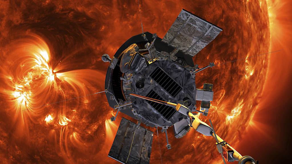 Die Sonde «Parker Solar Probe» kam am Dienstag bis auf 6,1 Millionen Kilometer an die Oberfläche der Sonne heran. (Symbolbild)