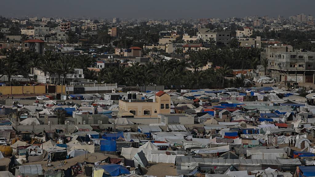 Der Bundesrat entscheidet später über das Geld für das Uno-Palästinenserhilfswerk UNWRA: Flüchtlingscamp im Süden des Gazastreifens.