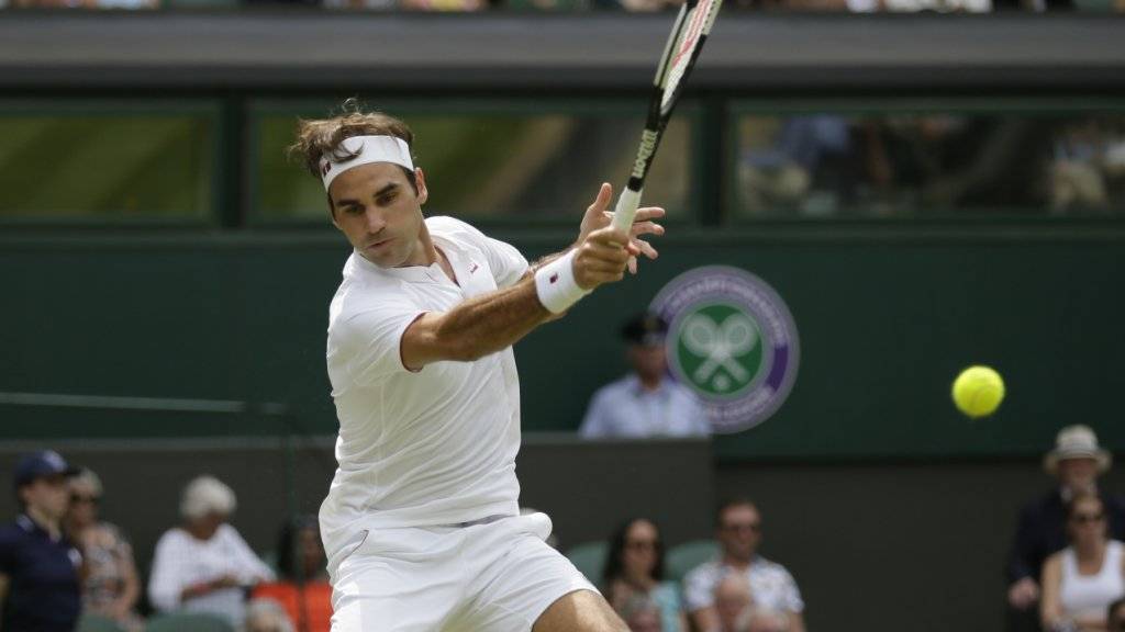 Roger Federer spielt in Cincinnati seinen ersten Match seit Wimbledon