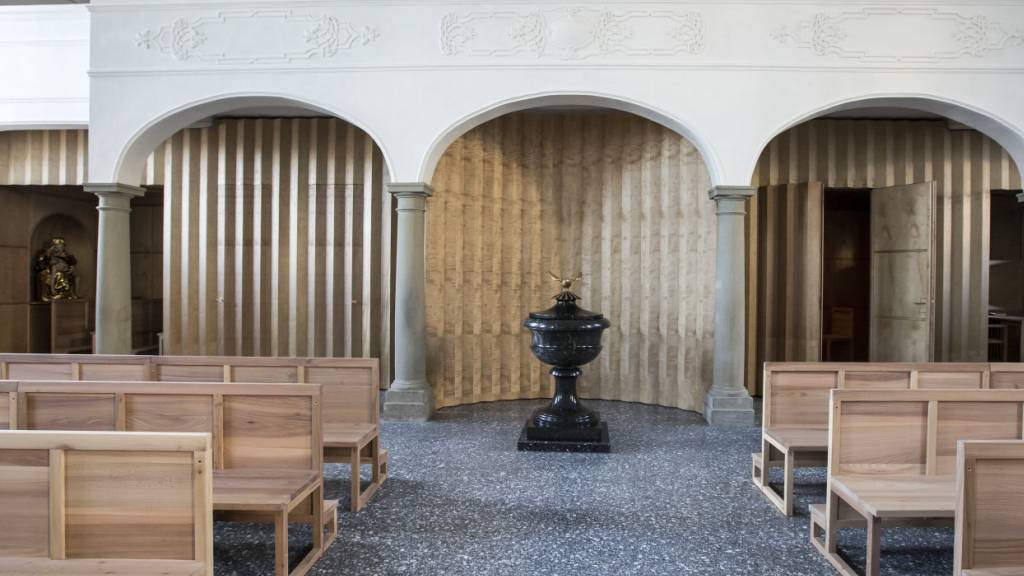 In der Peterskapelle beim Kapellplatz in Luzern wurde den Opfern der Brandkatastrophe von Crans-Montana gedacht. (Archivaufnahme)