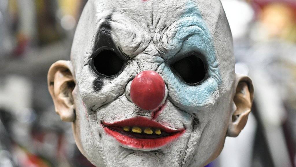 Können böse enden: Scherze mit Clownmasken. (Symbolbild)