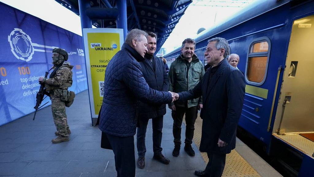 Bundespräsident Cassis ist nach Kiew gereist