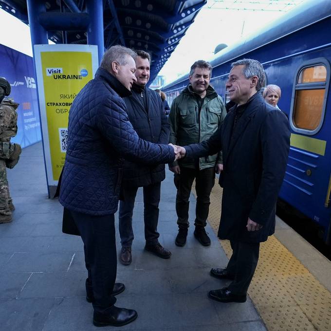 Bundespräsident Cassis ist nach Kiew gereist