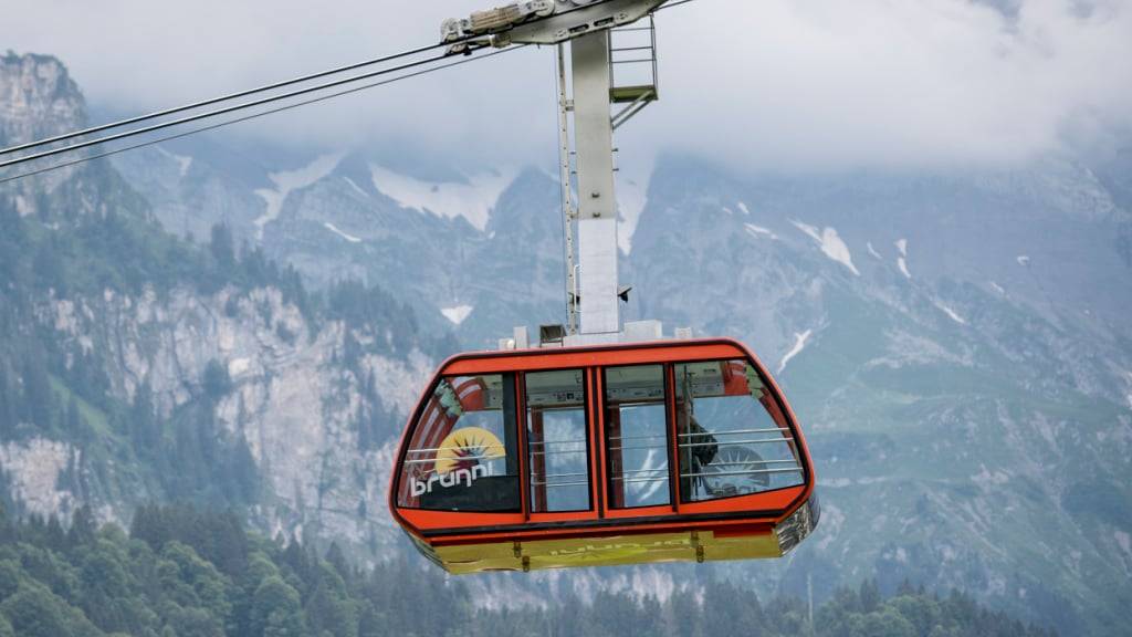 Die Pendelbahn verbindet Engelberg mit dem Ristis. (Archivaufnahme)