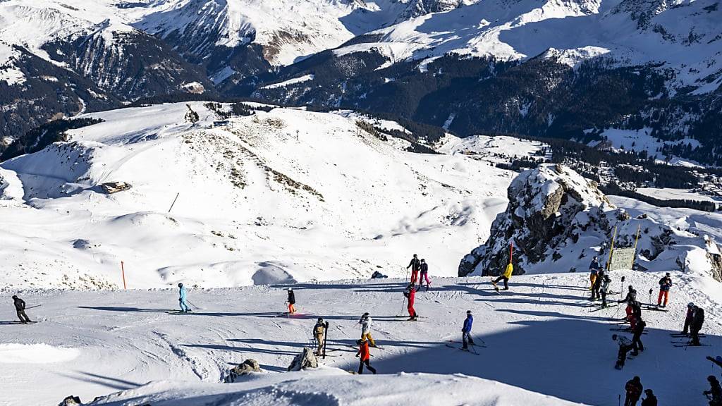 Die Bündner Bergbahnen sind gut in die Saison gstartet, wie etwa hier auf dem Aroser Weisshorn.