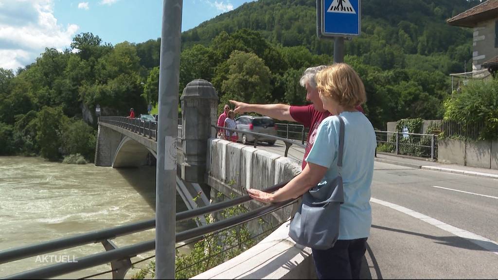 Gefährliche Abkühlung: Die Polizei rät vom Baden in den Flüssen dringend ab