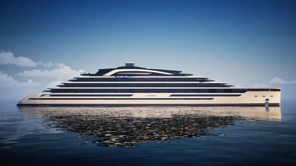Diese Luxus-Yacht einer Zuger Firma lässt die Titanic winzig wirken
