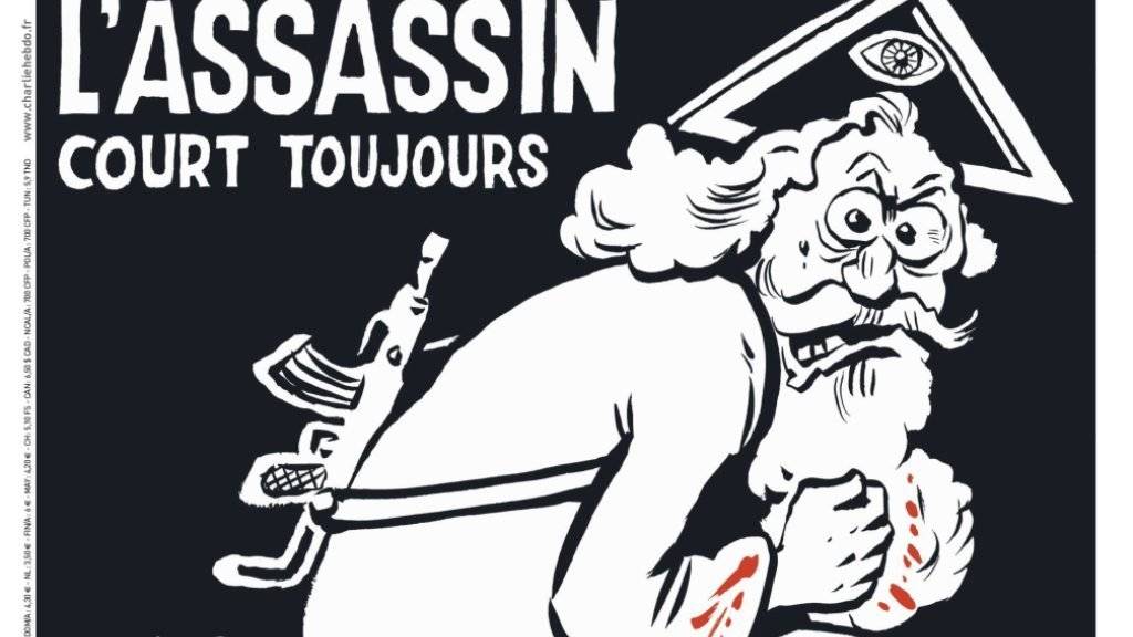 Das Titelblatt der «Charlie-Hebdo»-Sondernummer, die am Mittwoch in den Verkauf kam