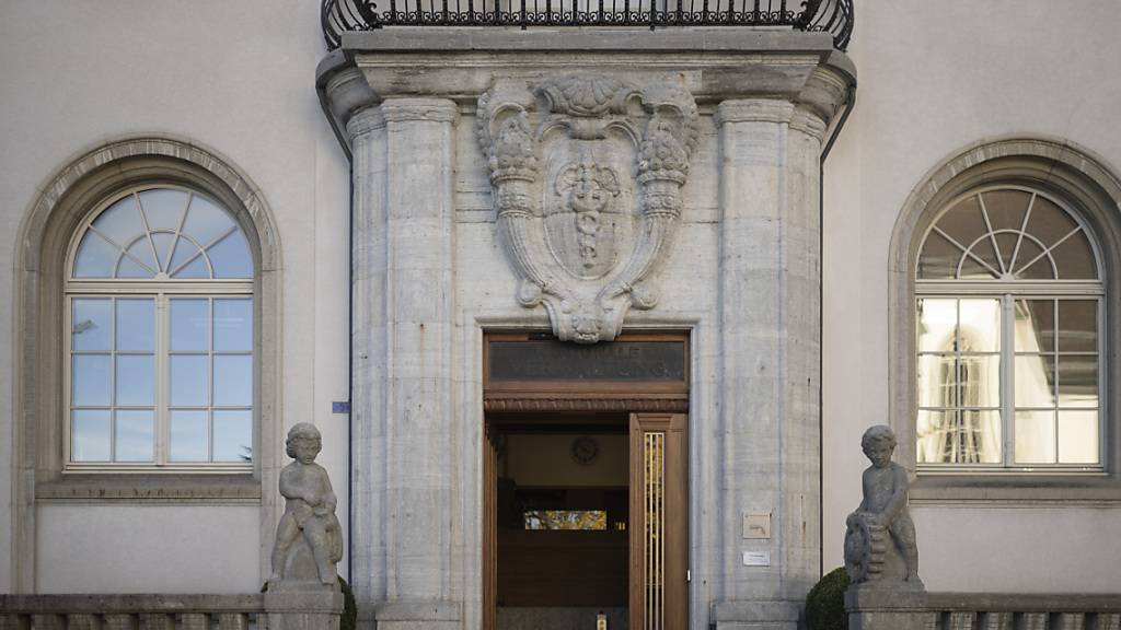 Eingang zum Regierungsgebäude in Herisau AR. (Archivbild)