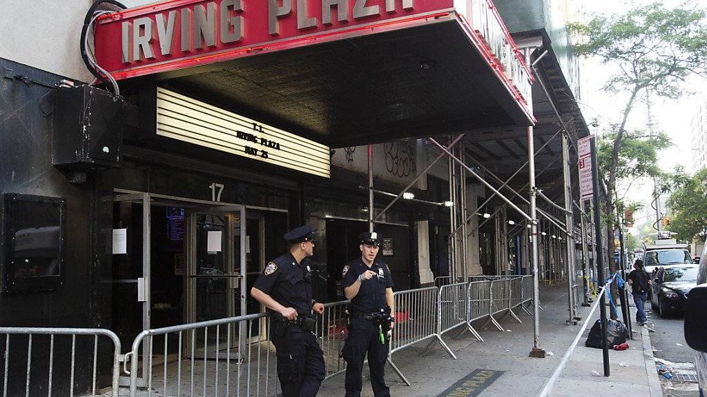 In diesem Konzertlokal in New York fielen vor einem Rap-Konzert tödliche Schüsse. Nun wurde ein Verdächtiger, ebenfalls ein Rap-Musiker, von der Polizei festgenommen. (Archivbild)