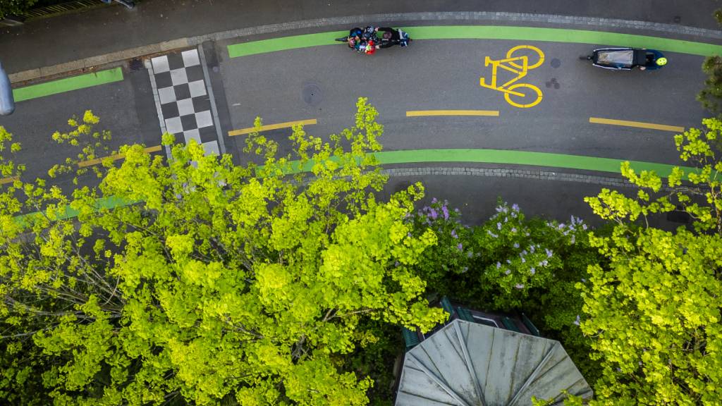 Auf der Mühlebachstrasse in Zürich besteht eine Velovorzugsroute. (Archivbild)