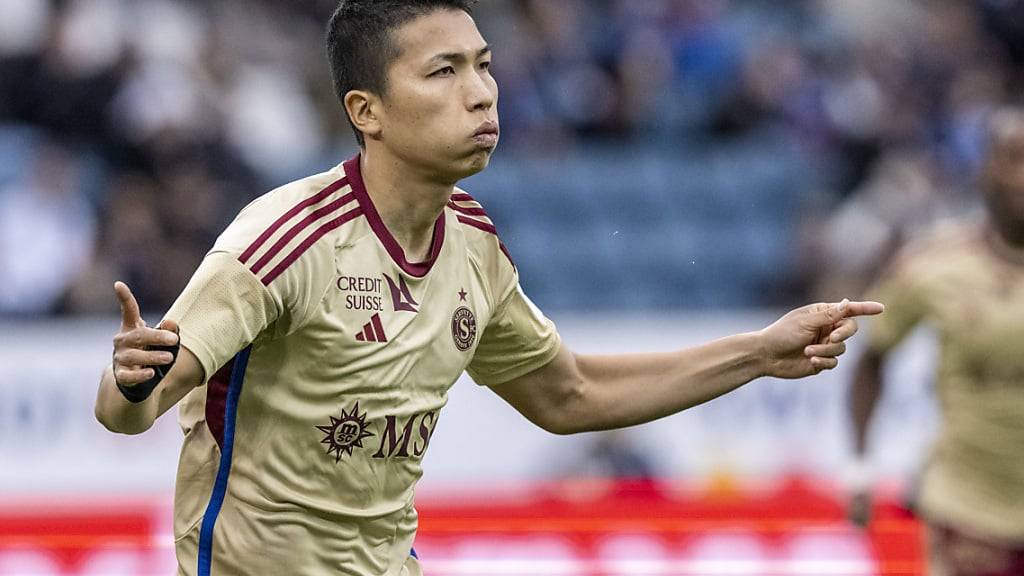 Takuma Nishimura erzielt im vierten Ligaspiel für Servette seine Tore 2 und 3