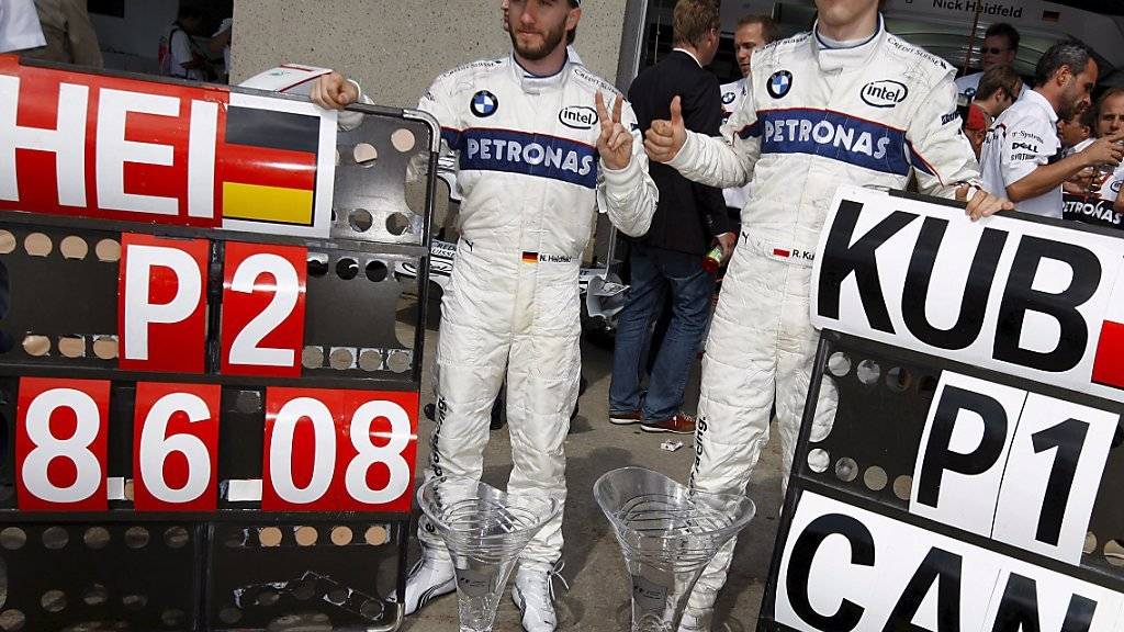 Historisch: Sauber feiert 2008 in Montral einen Doppelsieg mit Robert Kubica und Nick Heidfeld