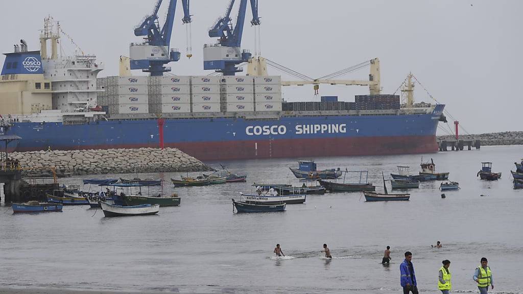 Der erste von China kontrollierte Hafen wurde in Chancay, Peru, eröffnet. (Archivbild)