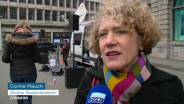 Hilfe vor Ort: Grosse Spendenaktion auf Paradeplatz
