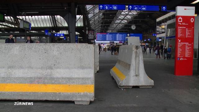 Terrorabwehr im Zürcher Hauptbahnhof