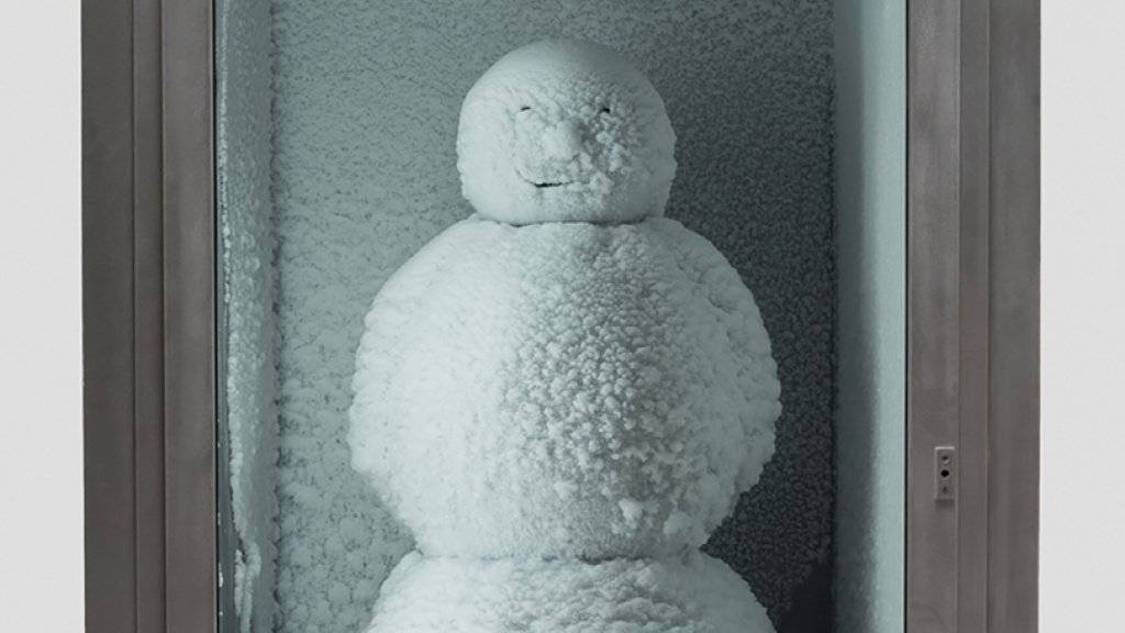 Nach vielen Stationen in aller Welt gastiert der «Snowman» des Künstlerduos Fischli/Weiss zur Zeit vor dem New Yorker MoMA. (zVg)