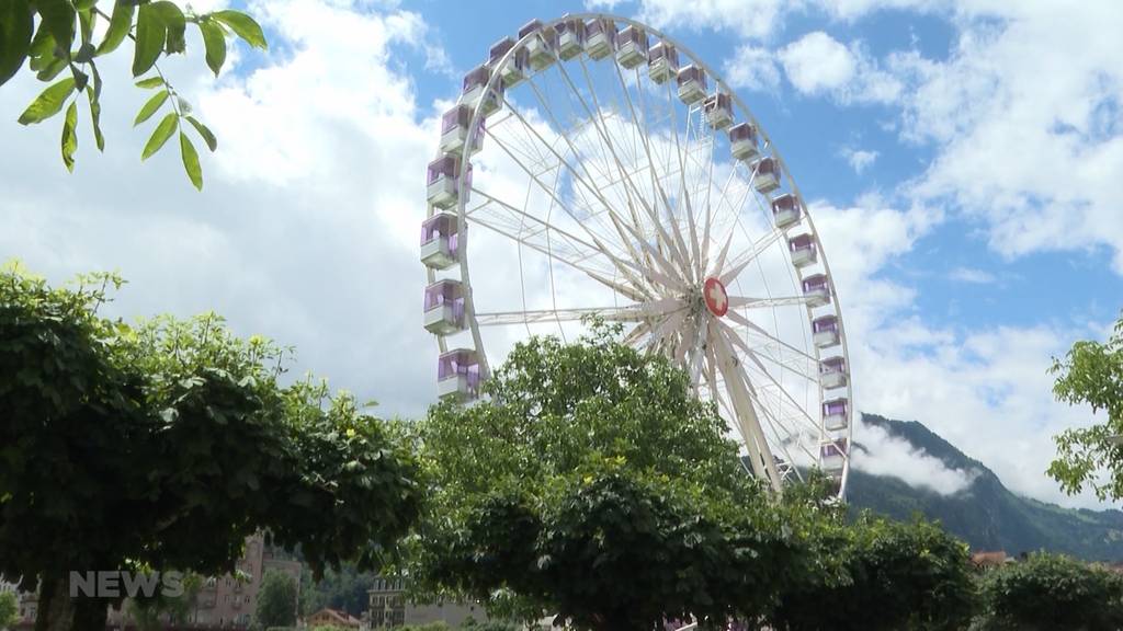 Interlaken lockt mit grösstem Riesenrad der Schweiz