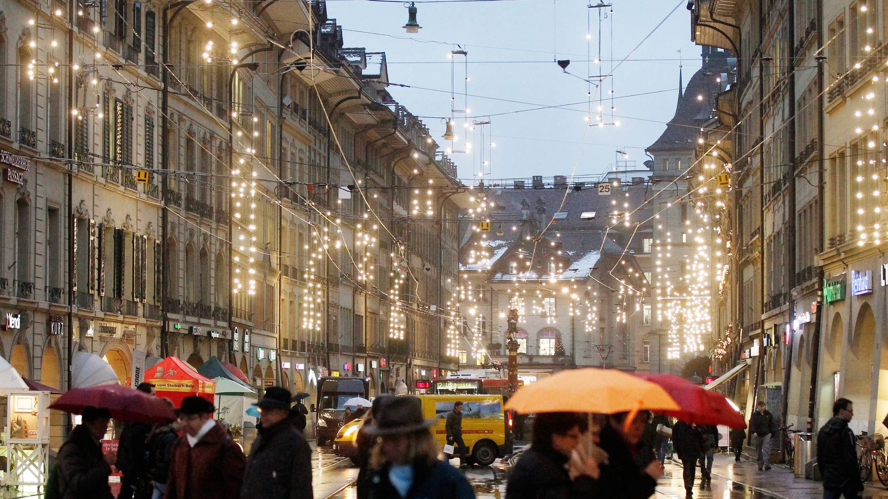 Stadt Bern Weihnachtsbeleuchtung