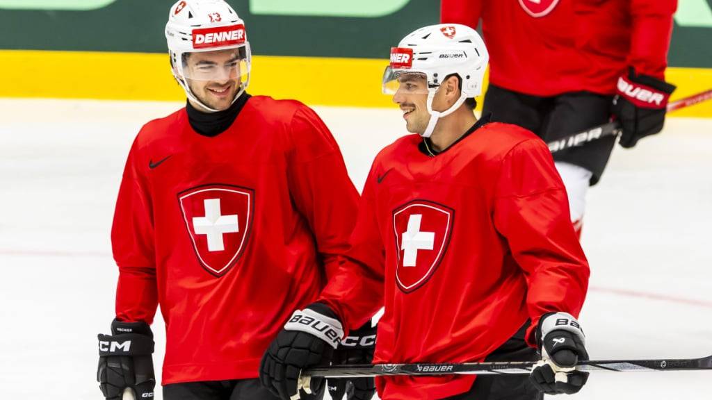 Kongeniales Duo wieder vereint: Nico Hischier (li.) und Kevin Fiala
