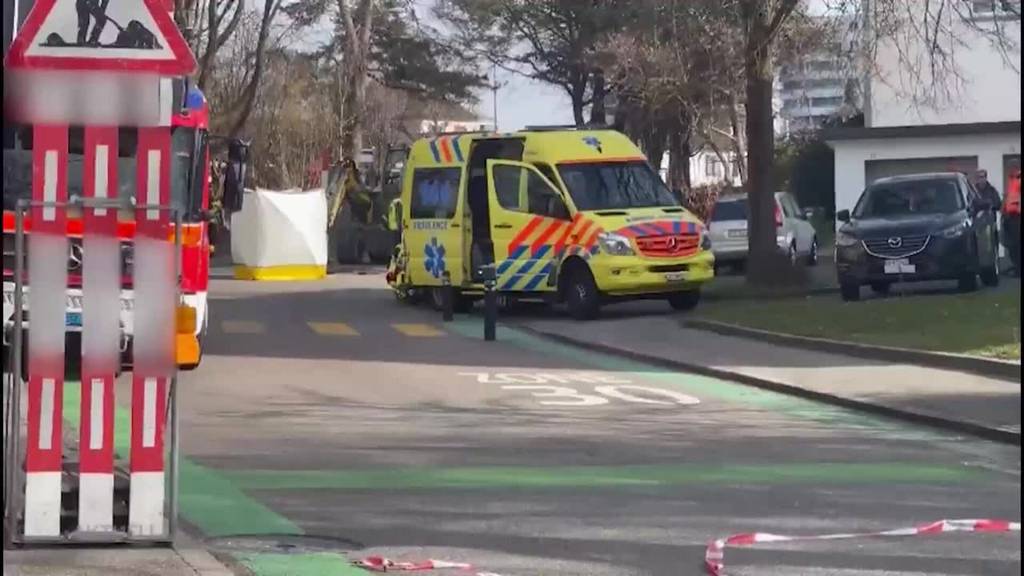 Tödlicher Unfall: Auf einer Baustelle in Solothurn stirbt ein Arbeiter