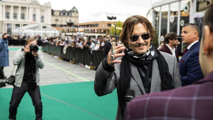 Johnny Depp präsentierte in Zürich seinen neuen Film
