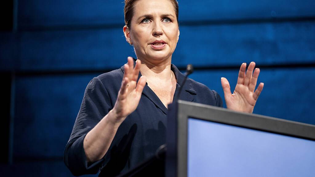 Dänemarks Regierungschefin Mette Frederiksen äußerte sich zum Angriff auf sie. Foto: Ida Marie Odgaard/Ritzau Scanpix Foto/AP/dpa - ACHTUNG: Nur zur redaktionellen Verwendung und nur mit vollständiger Nennung des vorstehenden Credits