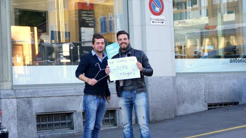 Zwei Gossauer eröffnen bei den Degustationshallen eine Garderobe