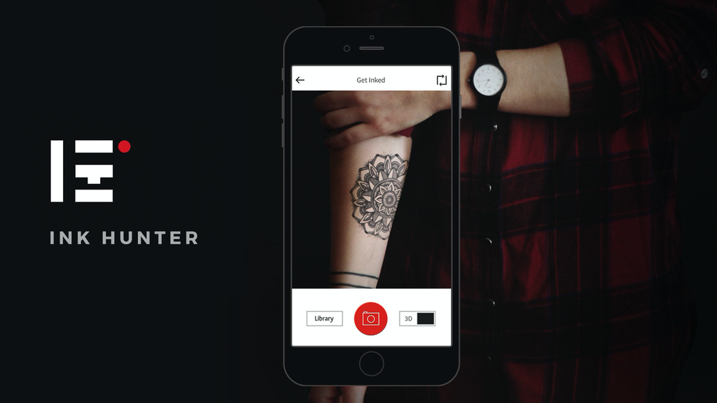 «Ink Hunter»: Diese App projiziert dein Wunsch-Tattoo