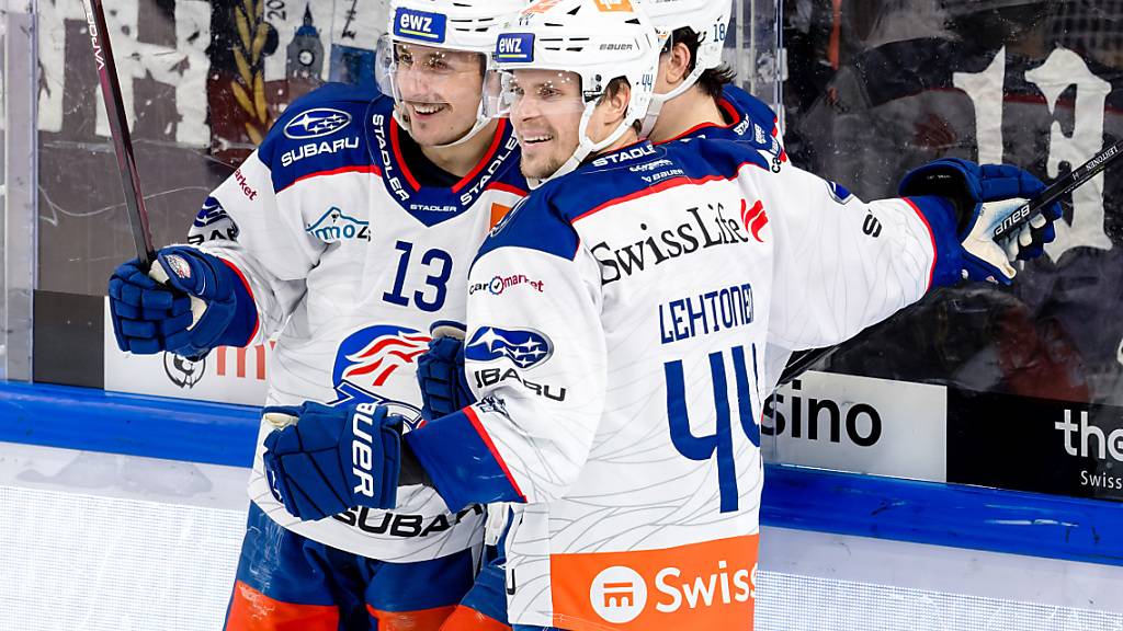 Die ZSC Lions sind nach dem 4:2-Sieg über Zug neuer Leader