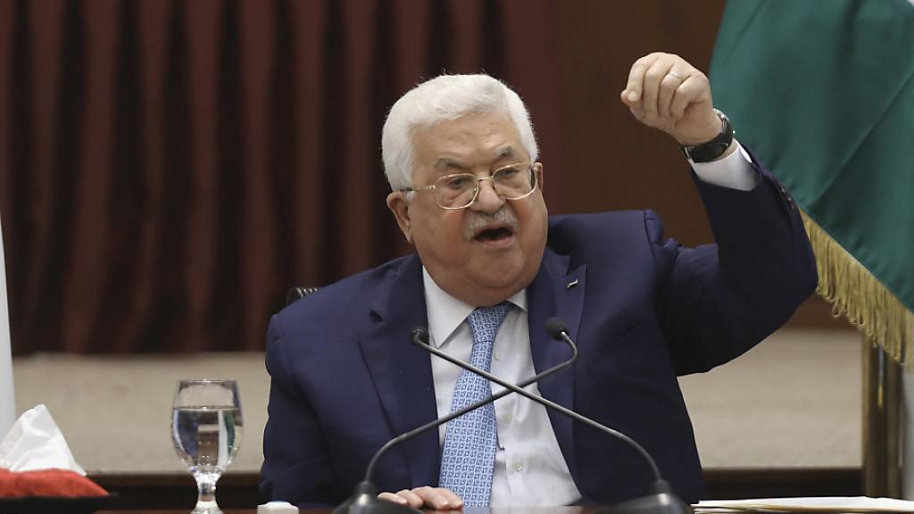 Palästinenserpräsident: Kündigen Abkommen mit Israel und USA