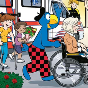 Globi-Song im Spital