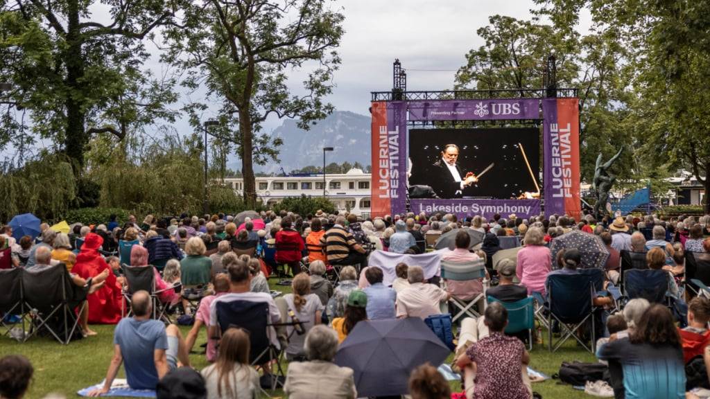 Das Eröffnungskonzert wird seit Jahren live in den Inselipark übertragen, (Archivaufnahme)