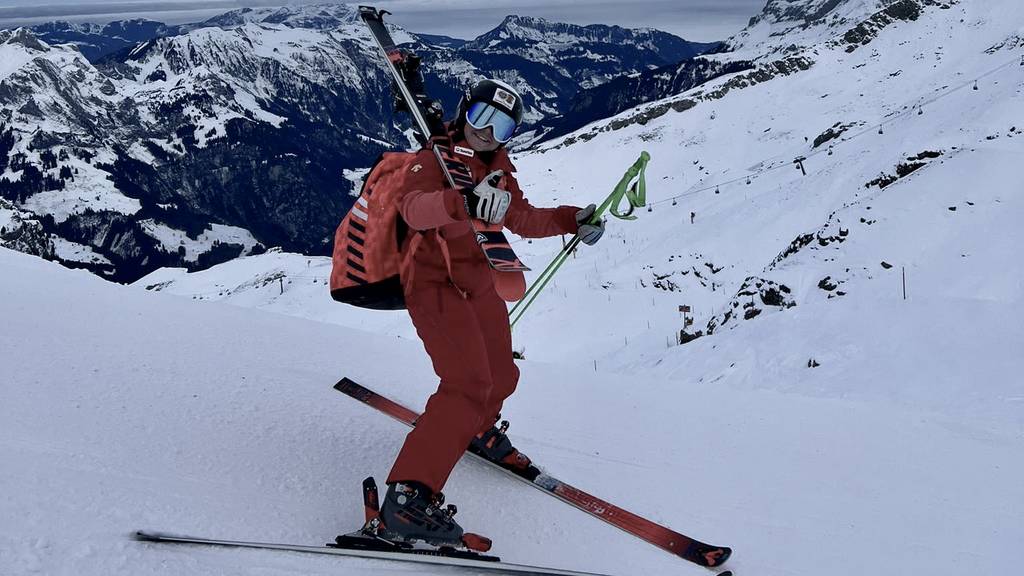 Bereits im Alter von zwei Jahren stand Stefanie Grob zum ersten Mal auf den Ski.