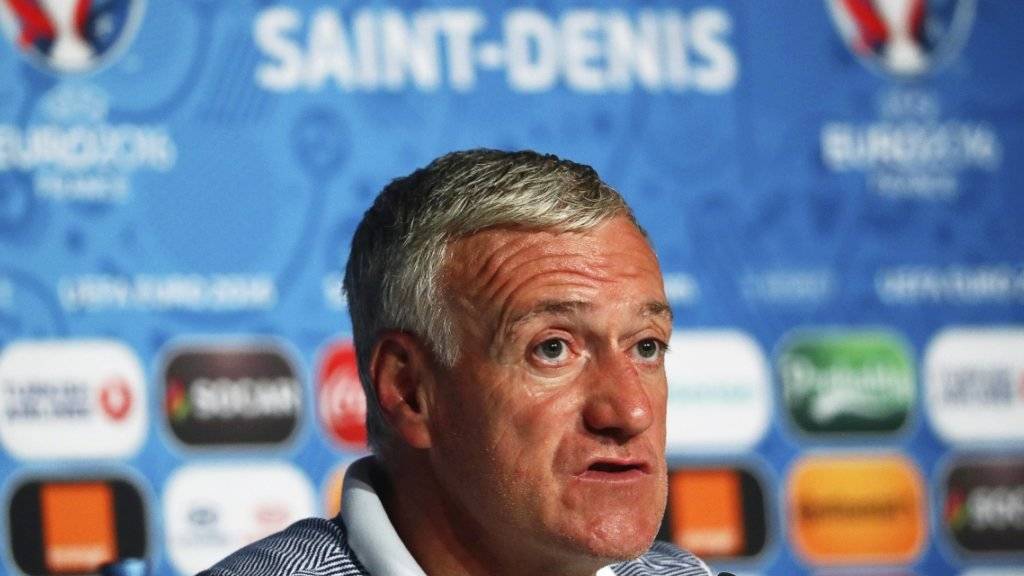 Frankreichs Trainer Didier Deschamps akzeptiert die Favoritenrolle im EM-Final gegen Portugal